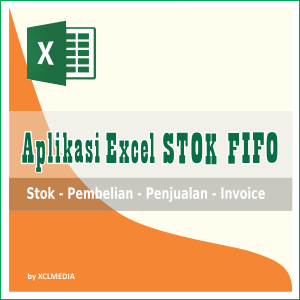 aplikasi excel stok FIFO penjualan